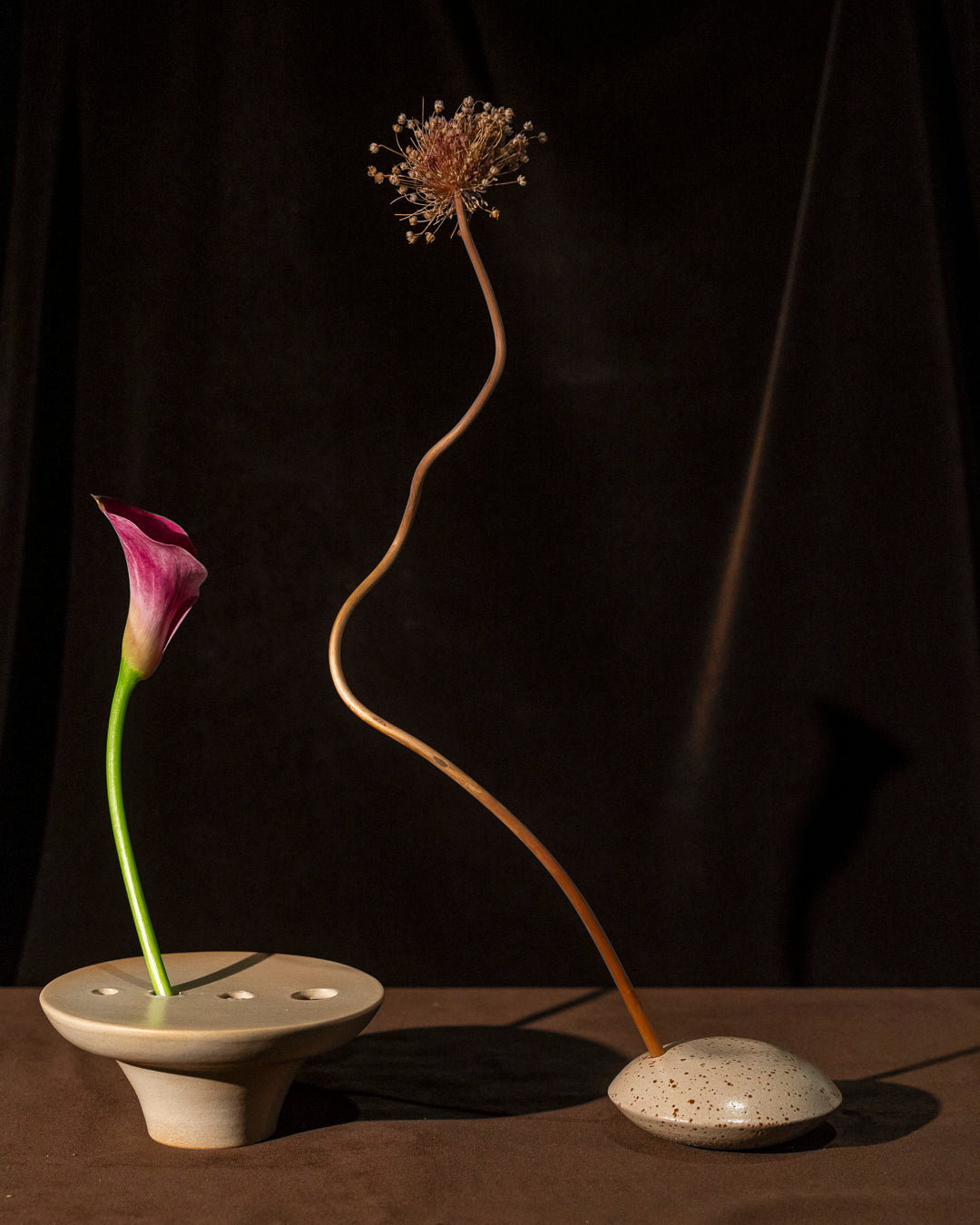 Pebble Stem Vase