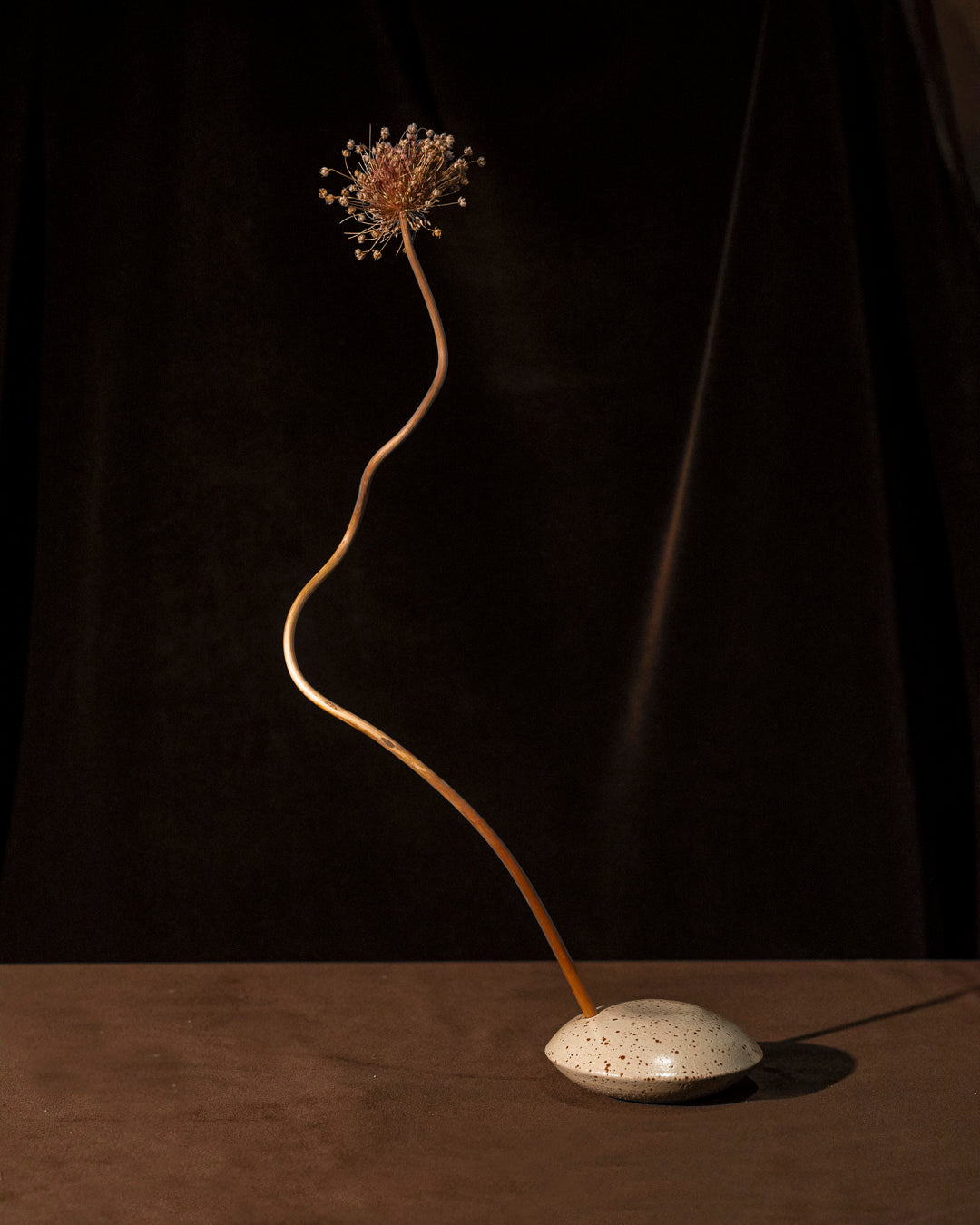 Pebble Stem Vase
